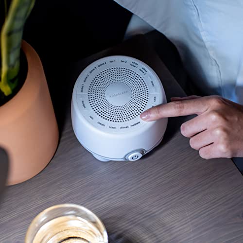 Yogasleep Whish White Noise Sound Machine, 16 Natural & Soothing Sounds, Volume Control For Baby & Adults, Get Office Privacy, Concentration, Sleep Aid, Compact For Easy Travel, Essentials For Nursery #TOP6