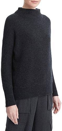 Image of Vince Women's Boiled Funnel Neck Pullover