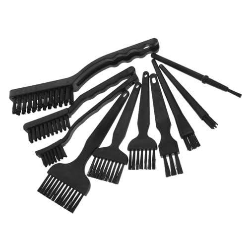 FUNOMOCYA Electronic Cleaning Kit 10-Piece Keyboard Brush Set for Laptops Anti-Static Multi-Purpose Comfort Grip Sturdy Material