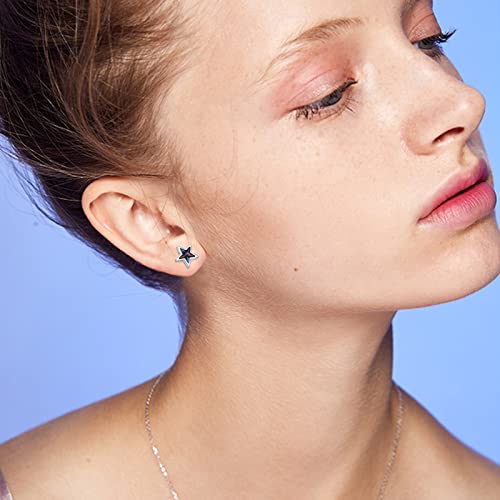 Abalone Shell Moon and Star Earrings,I Love You to The Moon and Back Necklace Jewelry Gifts for Women Girls - Image 6