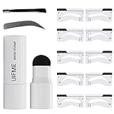 Eyebrow Stamp Stencil Kit Brow Stamp One Step Brow Stamp Kit Waterproof Eyebrow Stamp Brow Stamp Wit