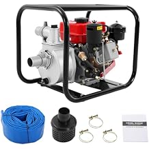 3 In 264GPM 210CC 7.5hp Gasoline Engine Heavy Duty Semi-Trash Clean Water Pump e
