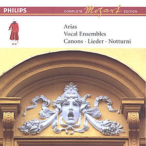 Complete Mozart Edition: Arias, Vocal Ensenbles, Canons, Lieder, Nottuni