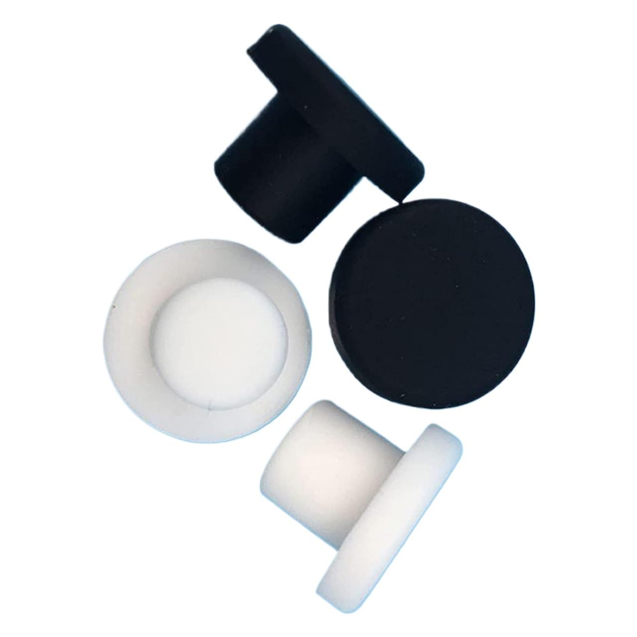 Bouchon anti-poussière 12mm obturateur silicone noir étanche pour tube x10