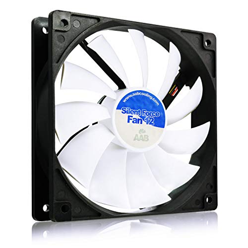 AABCOOLING Silent Force Fan 12 - Un Silencioso y Muy Efectivo Ventilador PC, Ventilador 120mm, Ventilador 12V, Ventilador 12cm, Fan Cooler, 97 m3/h, 1100 RPM 12,9 dB(A)