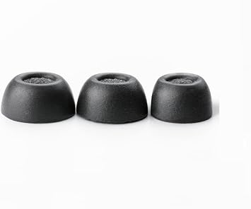 Google Pixel Buds Pro Complier Tips Assorted, 3 Pairs, Black