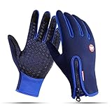 【Guantes ligeros】: Los guantes térmicos finos se ajustan muy bien, son fáciles de poner y quitar; los puños con hebilla pueden conectar dos pares de guantes, ayudan a evitar que los guantes se caigan y son fáciles de guardar