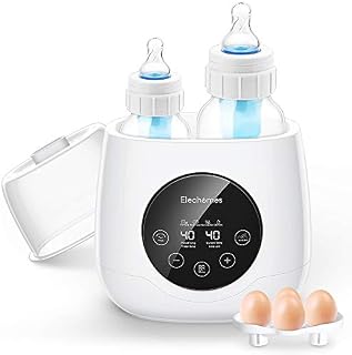 【Upgraded】Fast Baby Bottle Warmer for Breast Milk, Elechomes 6 in 1 Steam Sterilizer