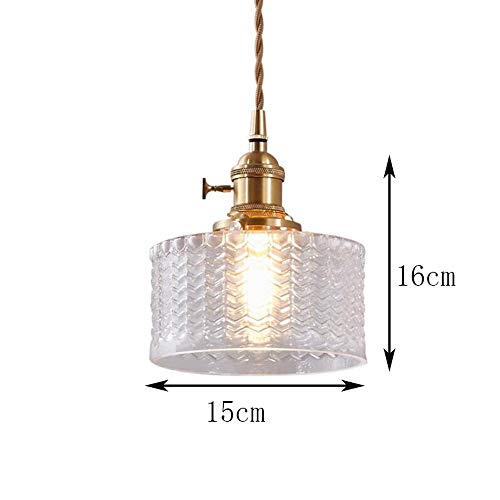 Pendentif LED Post Moderne en verre pour éclairage de chambre - 6