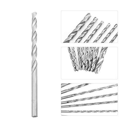 8Pcs 200Mm Straight Shank Twist Drill Set Lengthened High Speed Steel Twist Drill Set Tool 4-10Mm, Used For Wood Plastic And Aluminum #TOP6