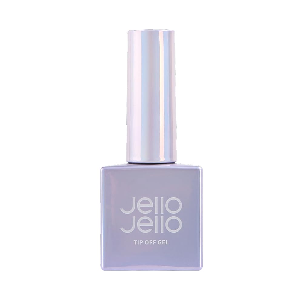 JelloJello Tip Off Gel (10ml) Nail Extension Gel, Full Cover Tip Adhesive, Quick Length Extension, DIY Gel Nails, UV/LED Cure