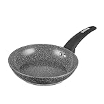 Tower Cerastone T81222 Forged Frying Pan with Non-Stick Coating and Soft Touch Handles, Graphite, 20 cm