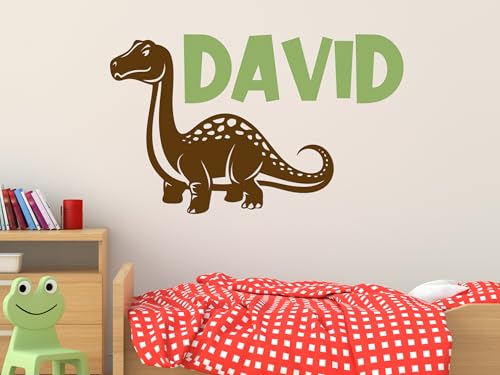 Personalized Baby Dinosaur Wall Decal – Custom Peel and Stick Vinyl Sticker for Nursery, Kids Room, or Playroom – Cute and Removable Dinosaur Decor for Boys and Girls - Image 5