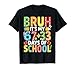 Bruh Its My 67 33 Days of School Funny Boys Kids 100th Day T-Shirt