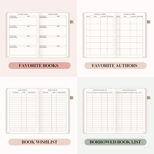 AKONEGE Reading Journal for Book Tracking - Image 5