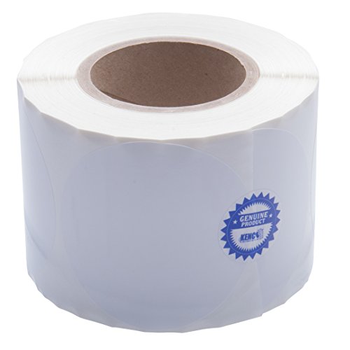Kenco Premium Inkjet 4" Circle High Gloss Paper Roll-Fed Inkjet Labels. Compatible with Primera Color Label Printers and Many Other Printer Brands. Supplied 625 Labels on a 3Â” core.