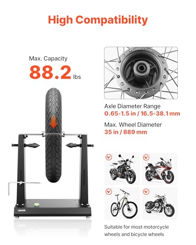 VEVOR Motorcycle Wheel Balancer & Truing Stand