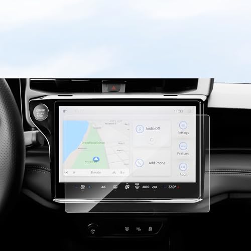 SKTU [2 pezzi Pellicola Protettiva compatibile con Ford Puma MK2 ST Line 2024 2025 SYNC 4 Navigatore PET Pellicola Protettiva Schermo 12 Pollici