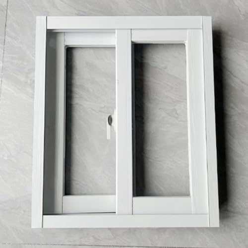 Ventana corredera horizontal con vidrio templado para casitas infantiles 8