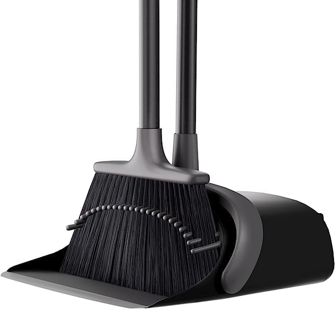 Toy Oasis Stainless Steel Broom With Dustpan Combo Set, Stand Up Dust Pans With Long Handle 40"/52" Floor Broom And Dustpan Set For Home Kitchen Shop Indoor Commercial (Multicolor) (B0D7H7NZYX) Amazon Price History, Amazon Price Tracker
