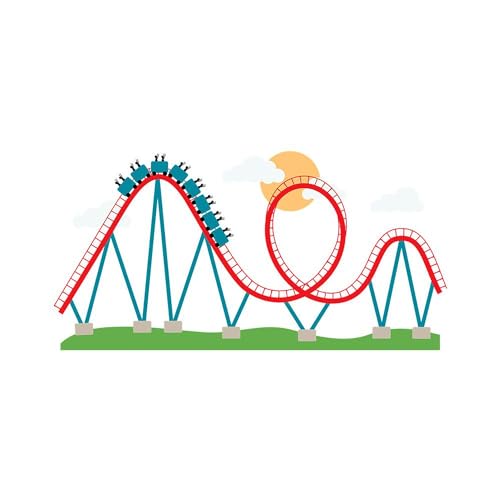 Taza de cerámica 11 oz con diseño Roller Coaster miniatura 3