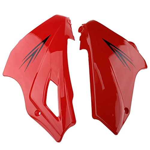 Sabot moteur carénage inférieur plastique rouge adaptable moto 125