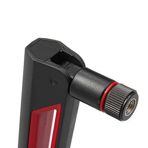 Sangmei Antena de roteador de banda dupla 2.4G / 5.8G Antena externa omnidirecional c/conector macho