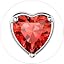 B.July(Ruby)-Heart Cut