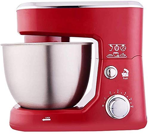 MOSHUO Kuchenmixer Standmixer Teigmixer, Chef Machine Mixer Kippkopfständer 4L 6-Gang Multifunktions Haushalt und Küche…