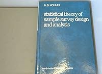 Statistical Theory of Sample Survey Design and Analysis 0720423643 Book Cover