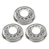 Rasierer-Ersatzkopf, kompatibel mit Philips, SH90/62 Serie 9000 8000 S8950 S9000 S9511 S9531 S9721 S9311 S9321, Rasierer-Zubehör(3pcs)