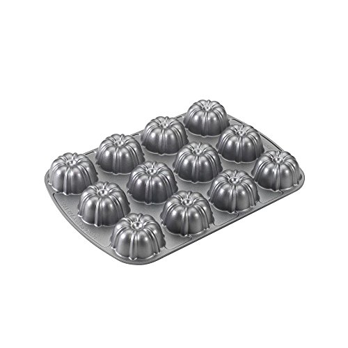NordicWare Pro Cast Bundt Brownie Pan (Japan Import)