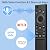 BN59-01357A Solar Voice Remote Control Replacement for Samsung Smart TVs Frame Neo LED Smart 4K 8K Ultra HD 2021-2023, VG-TM2180ES/ZA
