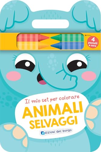 Animali selvaggi. Il mio set per colorare. Ediz. a colori