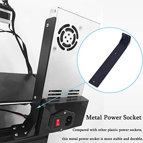 Creality Ender 3 Dual Zaxis Upgrade Kit with Metal Power Supply Holder