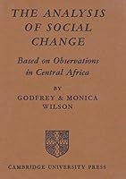 The Analysis of Social Change B000NUH8C0 Book Cover