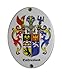 Produktbild Ostfriesland Emaille Schild Ostfriesland 11,5 x 15 cm Emailschild Oval.