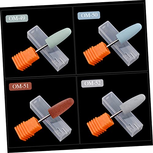 Housoutil 2pcs brocas para torno de manicura profesional miniatura 5