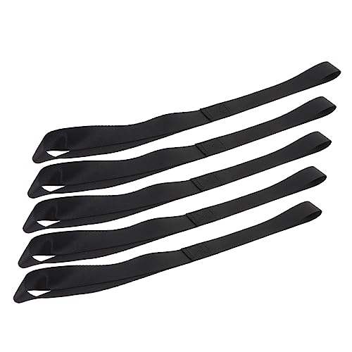 Toddmomy 2sets Cargo Fastening Belt Luggage Binder Cargo Binder Goods Binding Belt Cargo Straps Cam Buckle Boat Trailer Tow Strap Roof Rack Cargo Tie Down Easy to Fasten 5pcs*2