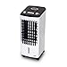 Produktbild ROWI Air Cooler 80W, mobiles Klimagerät, leise Klimaanlage für jeden Raum, Kühlgerät und Luftbefeuchter (3 Liter Tank) in einem, mobil dank Tragegriff und Laufrollen