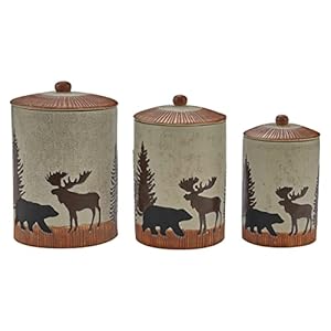 Park Designs Wilderness Trail Canister Set Park Designs Wilderness Trail Canister Set