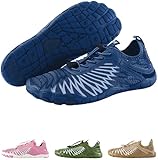 HF Signature Pro Healthy & Non-Slip Breathable Barefoot Shoes, Flexible Lightweight Daily Wear Walking Shoes Unisex Prussian Blue