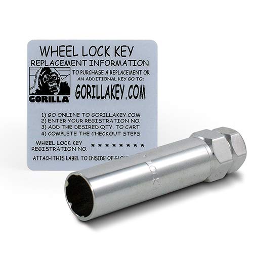 Gorilla Automotive 21631Bc Black Chrome Small Diameter Wheel Locks (12Mm X 1.50 Thread Size) #TOP2