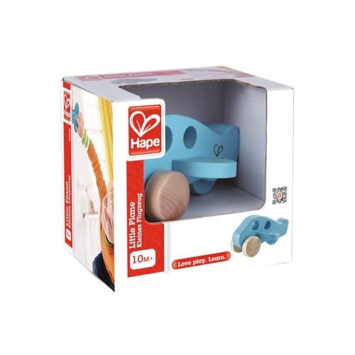 Hape Wooden Mini Airplane| Wooden Educational Learning Toys for Toddler Gift