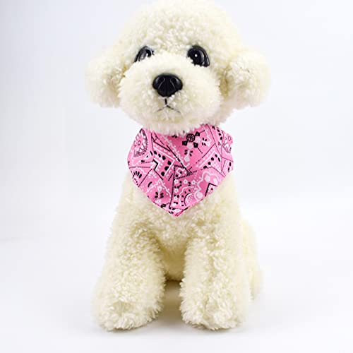 Miniatura 5 de Meiyizheng 4 Bandanas Para Perro, Collares Personalizados Para Perro, Bufanda Bohemia, Cuello Triangular, Ajustable, Lavable, Accesorios De Disfraz Para Perros Pequeños Y Medianos, Cachorros Y Gatos