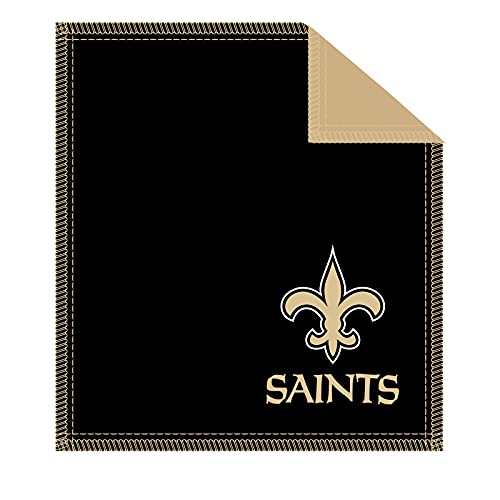 Kr Strikeforce Officially Licensed Nfl New Orleans Saints Logo Bowling Ball Shammy Cleaning Pad #TOP16