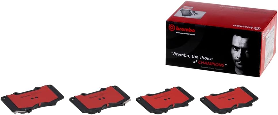 Brembo P83066N Premium Ceramic Front Disc Brake Pad Set CHANGAN/LEXUS/MITSUBISHI/MITSUBISHI (GAC)/TOYOTA OE# 4605A472