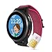 ANIO 6 Smartwatch für Kinder, GPS und Telefonfunktion, Dt. Hersteller, Datenschutz und -Telefonsupport, Lange AKKU-Laufzeit, SOS, Telekom SIM-Karte 30€ Amazon-Gutschein nach Registrierung (Hibiscus)