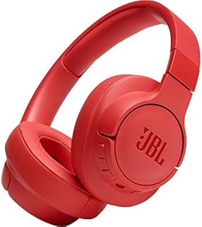 JBL Tune 700BT - wireless, over-ear bluetooth headphones with streaming and voice assistant, up to 27 hours of music playback, in coral