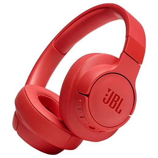 JBL TUNE 700BT - Over-Ear Bluetooth-Kopfhörer, koralle